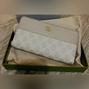 *BRAND NEW GG MARMONT ZIP AROUND WALLET*
